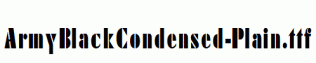 ArmyBlackCondensed-Plain.ttf