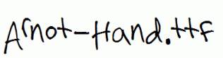 Arnot-Hand.ttf