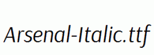 Arsenal-Italic.ttf