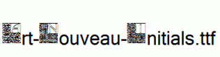 Art-Nouveau-Initials.ttf