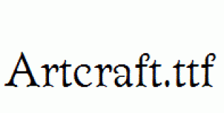 Artcraft.ttf