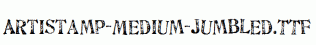 Artistamp-Medium-Jumbled.ttf