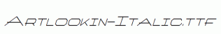 Artlookin-Italic.ttf