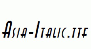Asia-Italic.ttf
