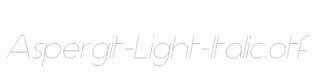Aspergit-Light-Italic.otf