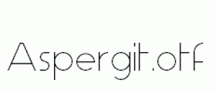 Aspergit.otf