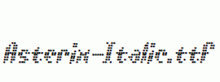 Asterix-Italic.ttf