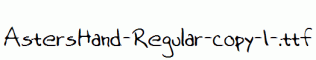 AstersHand-Regular-copy-1-.ttf