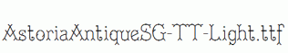AstoriaAntiqueSG-TT-Light.ttf