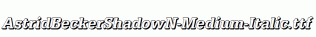 AstridBeckerShadowN-Medium-Italic.ttf