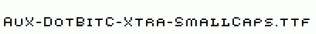 AuX-DotBitC-Xtra-SmallCaps.ttf