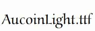 AucoinLight.ttf