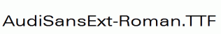 AudiSansExt-Roman.ttf