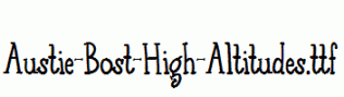 Austie-Bost-High-Altitudes.ttf