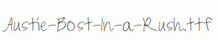 Austie-Bost-In-a-Rush.ttf