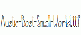 Austie-Bost-Small-World.ttf