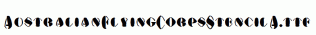 AustralianFlyingCorpsStencilA.ttf