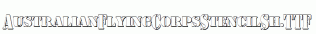 AustralianFlyingCorpsStencilSh.ttf