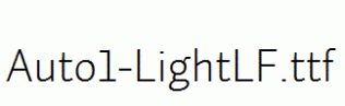Auto1-LightLF.ttf
