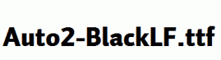 Auto2-BlackLF.ttf