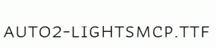 Auto2-LightSmCp.ttf