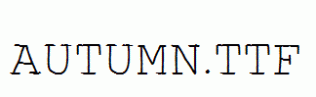 Autumn.ttf