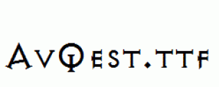 AvQest.ttf