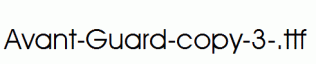 Avant-Guard-copy-3-.ttf