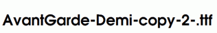AvantGarde-Demi-copy-2-.ttf