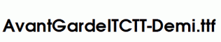 AvantGardeITCTT-Demi.ttf