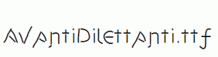 AvantiDilettanti.ttf