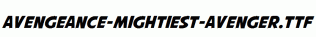 Avengeance-Mightiest-Avenger.ttf