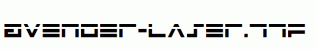 Avenger-Laser.ttf