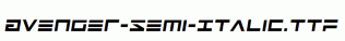 Avenger-Semi-Italic.ttf