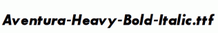 Aventura-Heavy-Bold-Italic.ttf