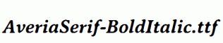 AveriaSerif-BoldItalic.ttf