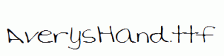 AverysHand.ttf