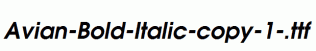 Avian-Bold-Italic-copy-1-.ttf