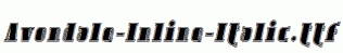 Avondale-Inline-Italic.ttf