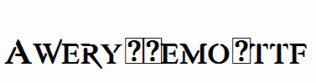 Awery-Demo.ttf