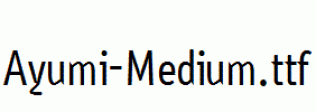 Ayumi-Medium.ttf