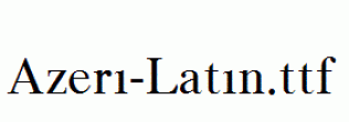 Azeri-Latin.ttf
