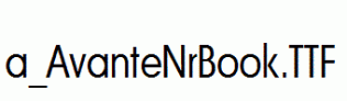 a_AvanteNrBook.ttf