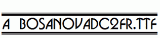 a_BosaNovaDc2Fr.ttf