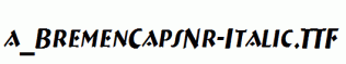 a_BremenCapsNr-Italic.ttf