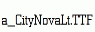 a_CityNovaLt.ttf