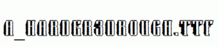 a_Harder3dRough.ttf