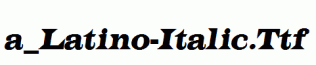 a_Latino-Italic.ttf