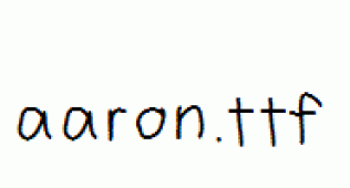 aaron.ttf