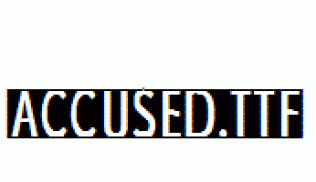 accused.ttf